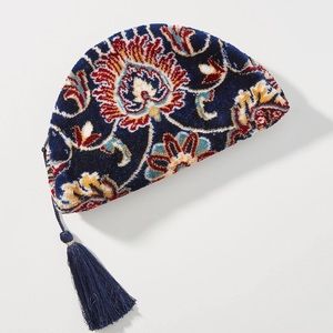 Anthropologie Moroccan Embroidered Pouch